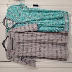 Pajama dress love floral